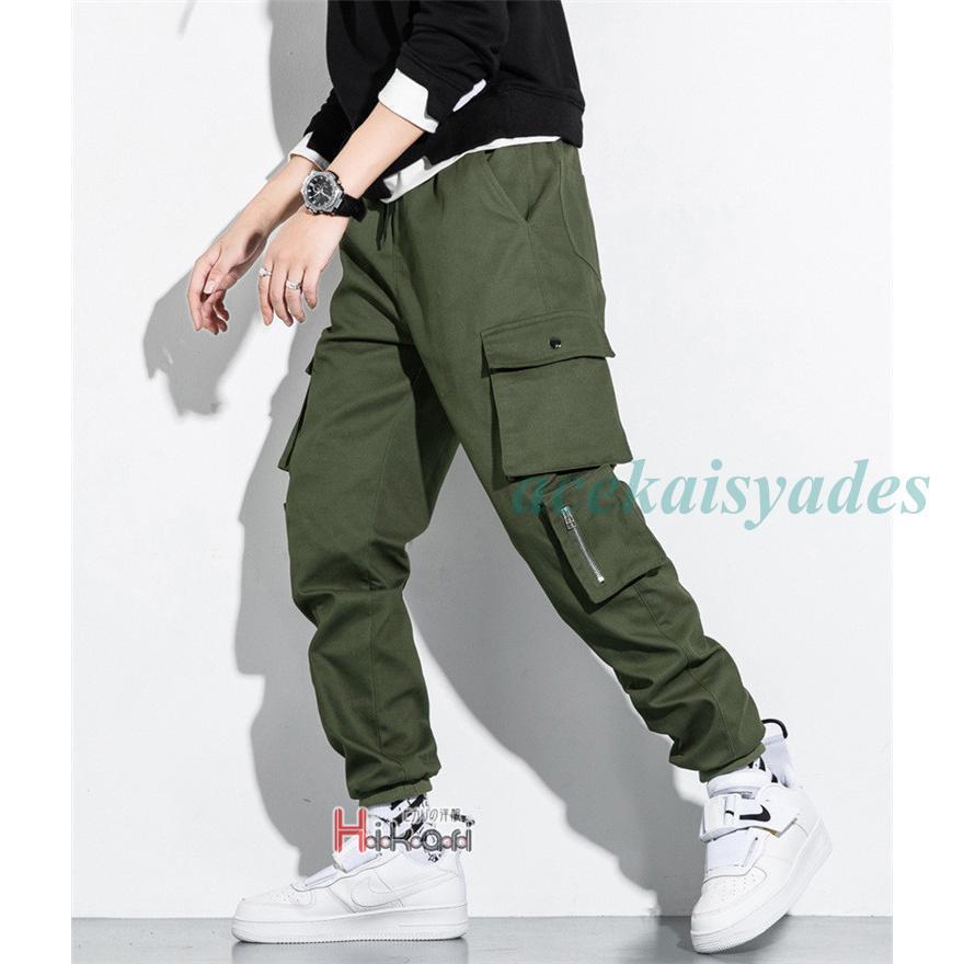 作業服 作業着 ズボン パンツ メンズ 春夏秋 カーゴパンツ ミリタリーパンツ テーパードパンツ ボトムス