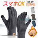 手袋 メンズ レディース ニット 防寒 保温 裏起毛 暖かい 裏フリース 防風 グローブ 自転車 作業用 滑り止め あたたかい アウトドア 通勤 通学