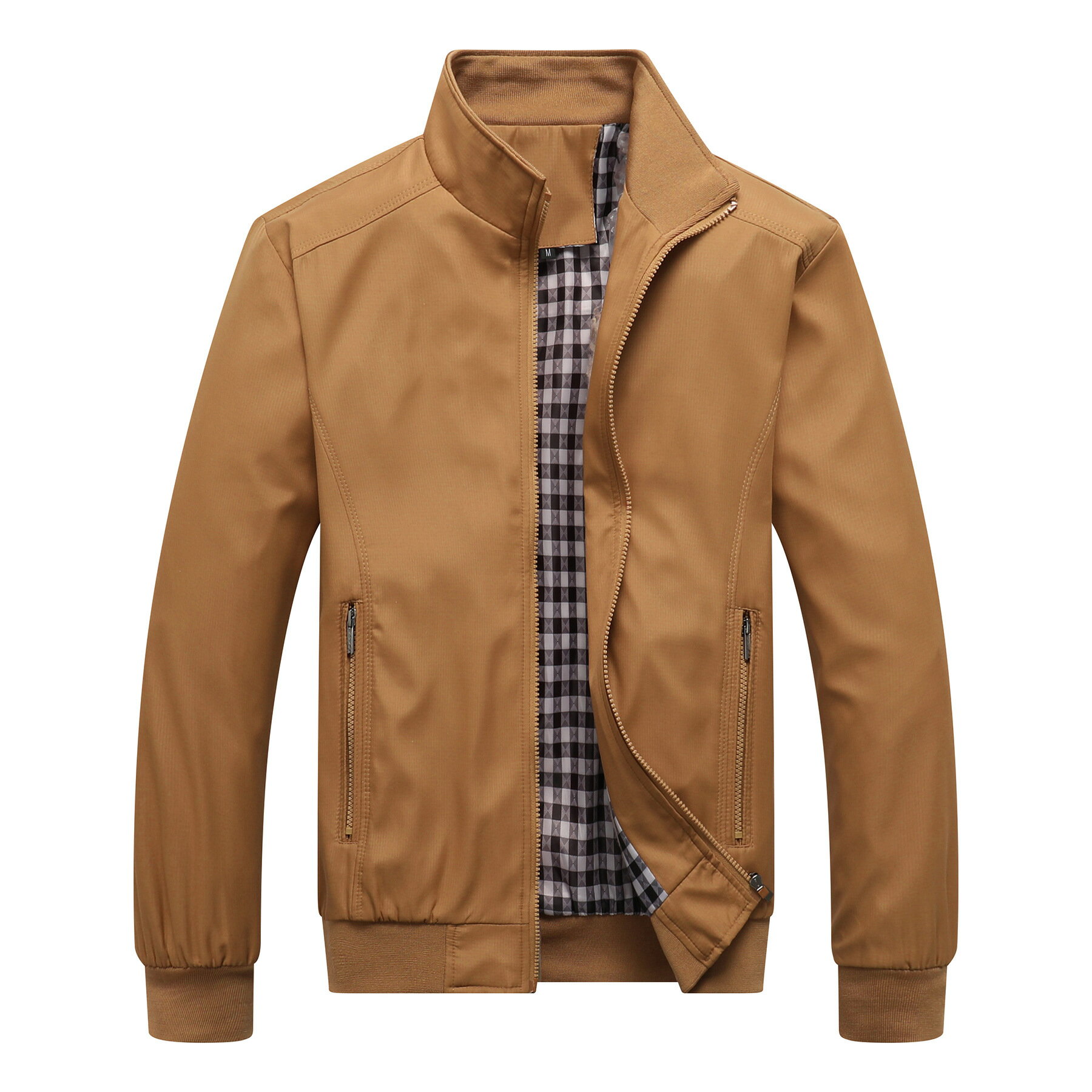 ジャケット メンズ 春 40代 50代 無地 ブルゾン カジュアルジャケット アウター 春服 秋服 通勤 メンズファッション お洒落 ビジネス 大きいサイズ 春物 メンズジャケット 春アウター 男性 日常 普段着 ブルゾン　オーバーサイズのサムネイル