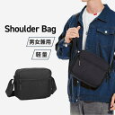 ショルダーバッグ メンズ 小さい 軽い 軽量 レディース コンパクト 撥水 黒 ブッラク ミニ カバン バック 斜めがけ
