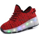 ローラースケート LED 電池式 通気性と防汗性 安全で滑りにくい 多機能スポーツシューズ