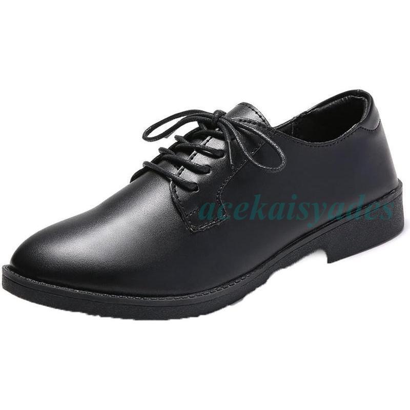 ローヒール レディース ローファー オックスフォード レースアップ おじ靴 レディース パンプス カジュアルシューズ 歩きやすい 幅広 ク