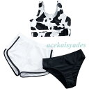 水着 女の子 ビキニ セパレート水着 競泳水着 水着子供 水着女の子 ショートパンツ セット 可愛い ビーチウェア 肌守り 水泳 温泉(4)