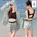 水着 体型カバー タンキニ ビキニ 3点セット水着 レディース 韓国風 ファッション スイムウェア セパレート 紫外線カット 水泳 女性用