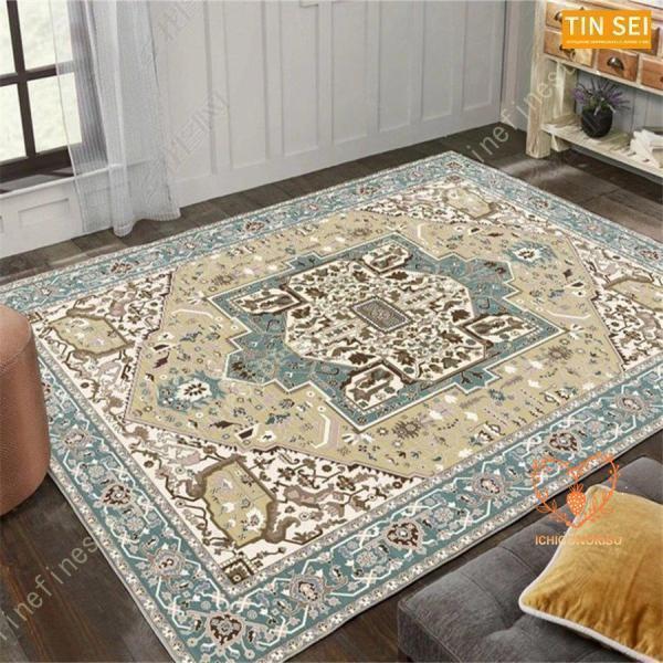 ペルシャデザイン 高級 ラグ 絨毯 カーペット 2畳 3畳 ラグマット ラグカーペット 洗える ラグ あらえる 高級 おしゃれ 薄い うすい やわらか エレガン...