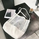 ネットバッグ メッシュバッグ あみバッグ レディース トートバッグ キャンバスバッグ ハンドバック 大容量 軽量 a4 編み ワンショルダー バック