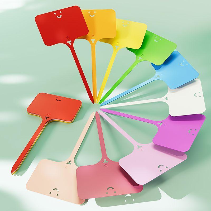 園芸用ラベル 100個セット ガーデニング用品 園芸用品 T型 植物用タグ ネームプレート フラワーラベル ネームタグ ガーデン 花壇 鉢植え 花