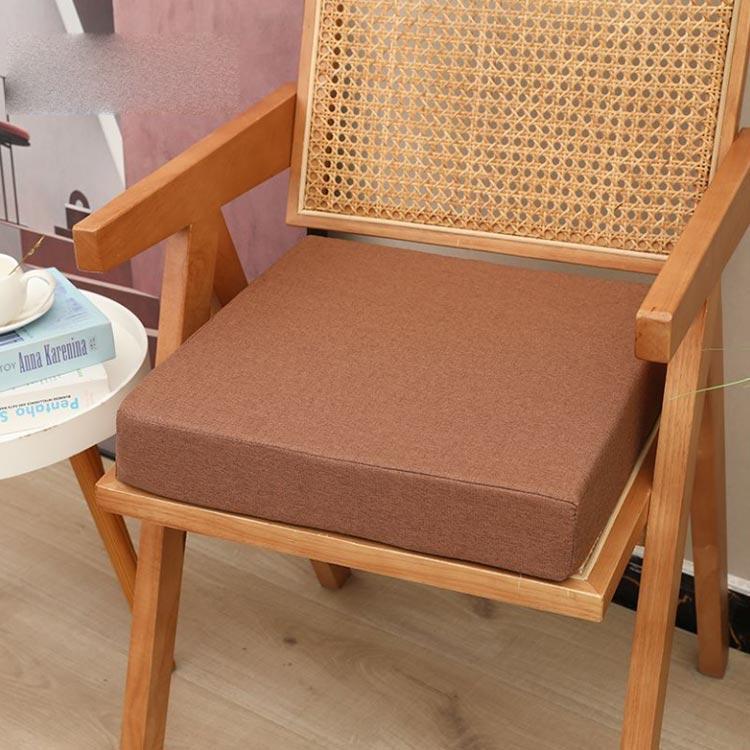 クッション 床 四角 座布団 硬め 椅子 フロアクッション クッション 腰痛 硬い 学生 座布団 子供用 厚手 高さ調整 シートクッション チェアクッ [3]