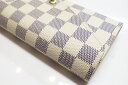 LOUISVUITTON(ルイヴィトン）ポルトフォイユジョセフィーヌ　N63020　ダミエアズールキャンバス 箱・袋付き【中古】【人気】【未使用品】.7466. 3