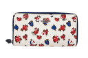 COACH(コーチ) Tea Rose Floral Accordion ラウンド財布 A1832 F57649 レザー 【中古】【人気】【お買い得良品】577...