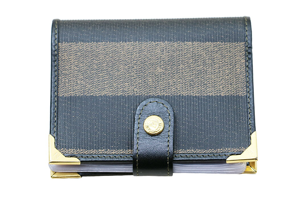 FENDI(フェンディ）カードケース　PVC【中古】【人気】【お勧め商品】.3575.