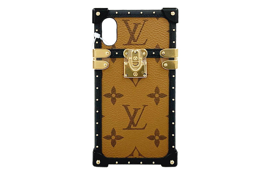 LOUISVUITTON(ルイヴィトン)スマホカバー アイトランク モノグラムリバース M67893 BC0220 iPhone X/XS用 【中古】【人気】...
