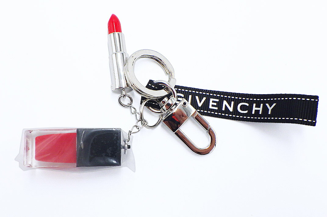 GIVENCHYParfums(ジバンシーパフューム）キーホルダー　ルージュ　【中古】【人気】 【美品】7368.