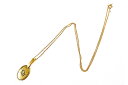 Dior (ディオール)ネックレス ロゴプレート カラーゴールド 【中古】【人気】【良品】7761.