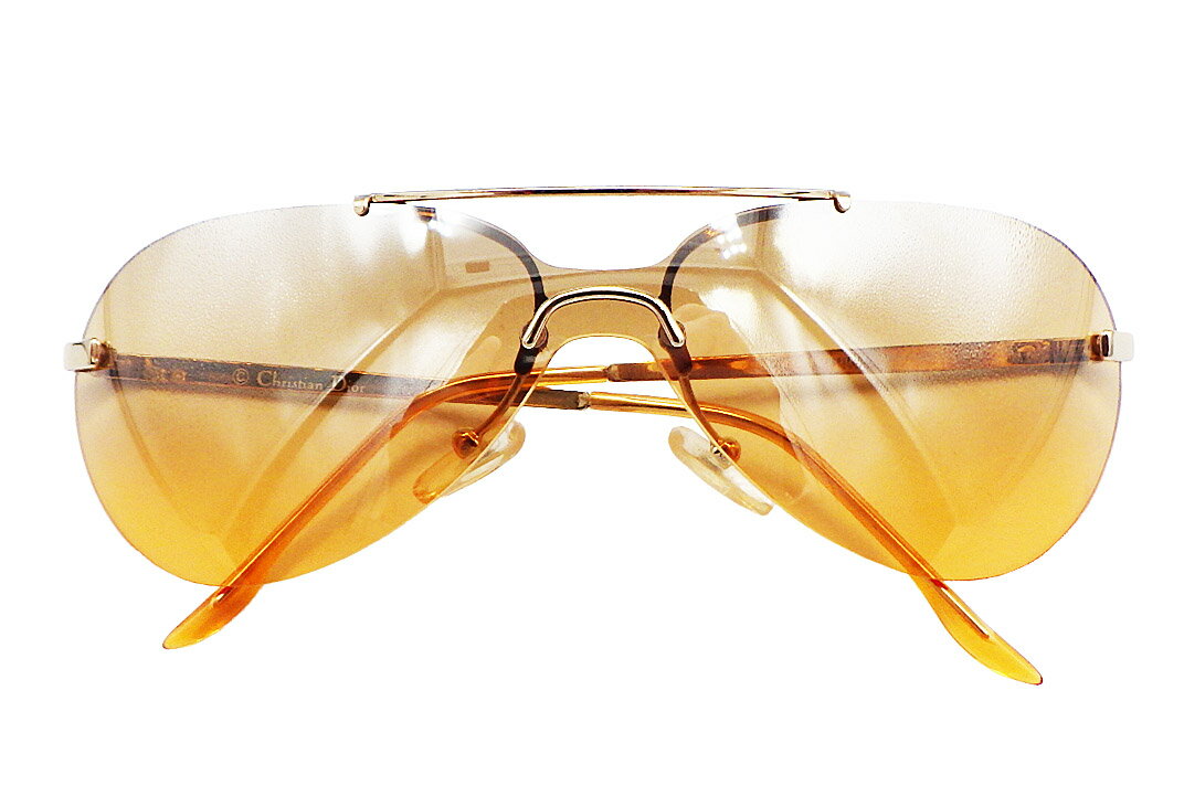 Dior (ディオール）サングラス　MINI AVIATOR 34N 125 袋ケース付き【中古】【人気】【美品】4771.