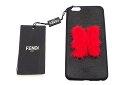 FENDI(フェンディ) スマホケース ブラック 【中古】【人気】【良品】5699.