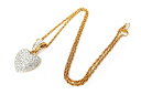 SWAROVSKI(スワロフスキー)ネックレス ハートモチーフ ラインストーン【中古】【人気】【美品】.5759.