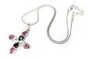 SWAROVSKI(スワロフスキー)ネックレス クロス 【中古】【人気】【美品】.7502.