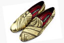 Dolce & Gabbana(ドルチェ&ガッバーナ) ローファー ドレスシューズ モカシン ジャガード ラメ素材 サイズ#6 スリーパー付き【中古】【人気】【...