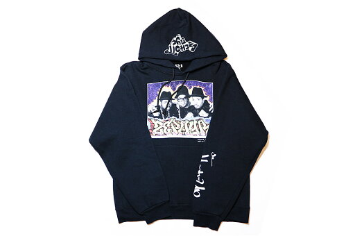 Schoot(ショット) ZEPHYR & RUN DMC プルオーバーパーカー ブラック #Sサイズ 【中古】【人気】【未使用品】1802. Schoot(ショット) ZEPHYR & RUN DMC プルオーバーパーカー ブラック #Sサイズ 【中古】【人気】【未使用品】1802.