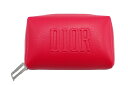 Dior (ディオール)ノベルティポーチ レッド 外箱付き【中古】【人気】【美品】5779.(4)