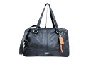 COACH(コーチ)2WAYバッグ F31324 ブラック レザー 袋・ストラップ付き【中古】【人気】【お勧め良品】5804.