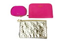 【SELECTION】【FURLA】アクセサリーポーチ 3点セット 【中古】【人気】【お買い得美品】9079.