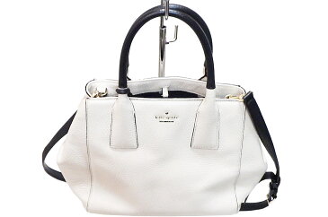 kate spade (ケイトスペード）2WAYショルダーバッグ　レザー　ストラップ・袋付き　【中古】【人気】【お買い得】538.