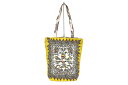 Tory Burch(トリーバーチ)トートバッグ ノベルティ プリント【中古】【人気】【訳あり良品】5634.