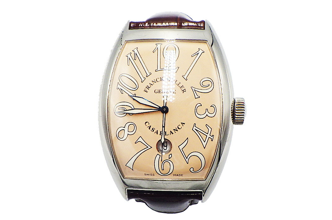 FRANCK MULLER(フランクミュラー）カサブランカ 8880 CASA　AT 純正尾錠付き【中古】【人気】【良品】3002.