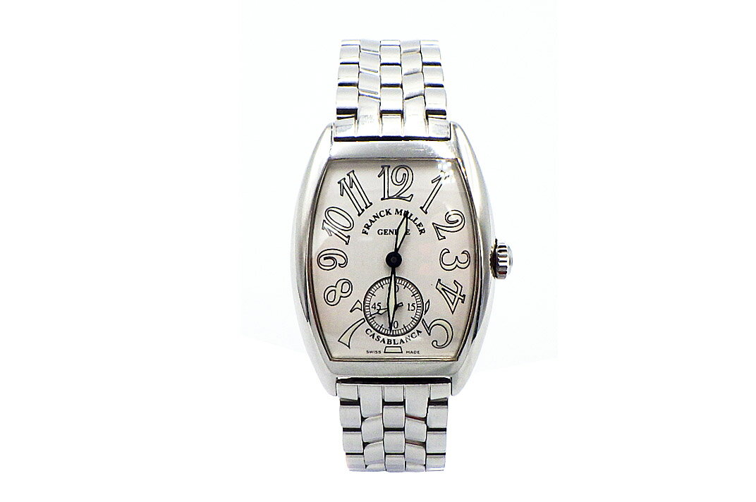 FRANCK MULLER(フランクミュラー）カサブランカ 7500S6 手巻き レディース　保証書付き【中古】【人気】【良品】90001.