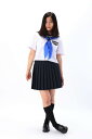 岡山県産 通学用 プリーツスカート 40cm丈 夏服 車ひだ 学校制服 標準服 特大あり セーラー服 本物 佐川営業所止めOK 2