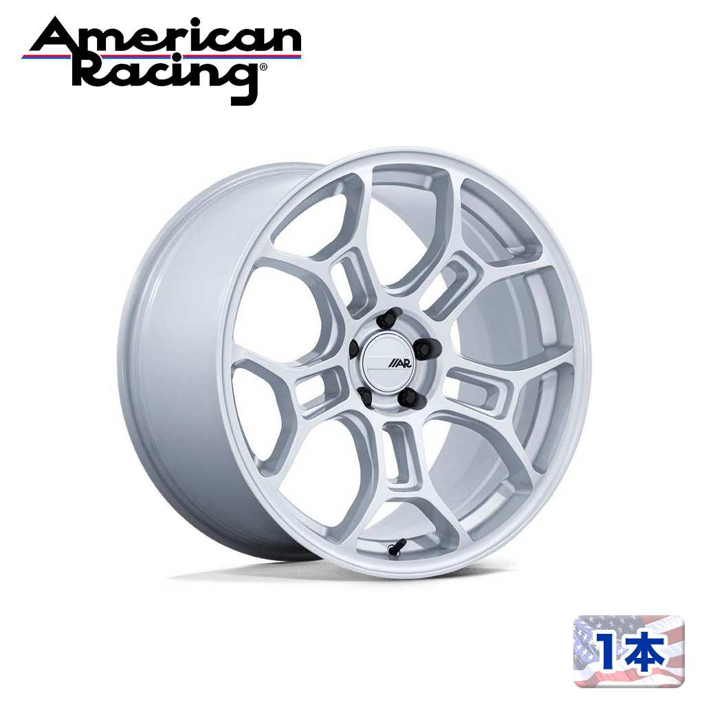 Rakuten - 【American Racing 正規品】20インチアルミホイール 1本 AR952 GT STREET20×11J 5H 114.3 +50 CB70.5グロスシルバー 汎用