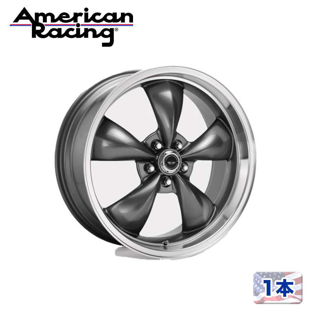 乐天商城 - 【American Racing （アメリカンレーシング）日本販売代理店】17インチアルミホイール 1本汎用 AR105 TORQ THRUST M17×7J 5H 114.3 ±0 CB72.56