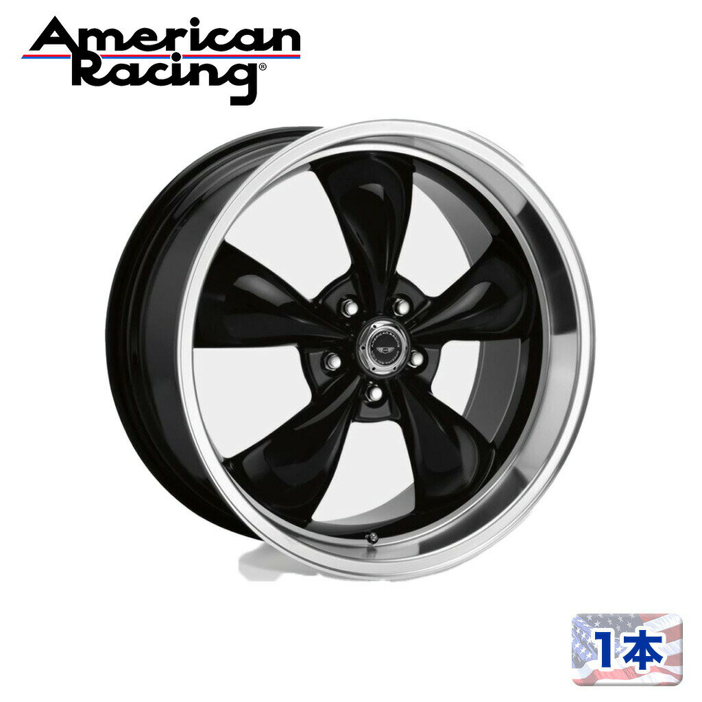 【American Racing （アメリカンレーシング）日本販売代理店】18インチアルミホイール 1本汎用 AR105 TORQ THRUST M18×9J 5H 114.3 +34 CB72.56