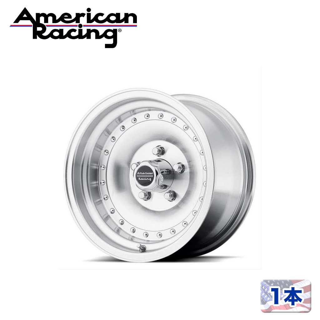 【American Racing （アメリカンレーシング）日本販売代理店】15インチアルミホイール 1本汎用 AR61 OUTLAW I15×8J 6H 139.7 -19 CB108