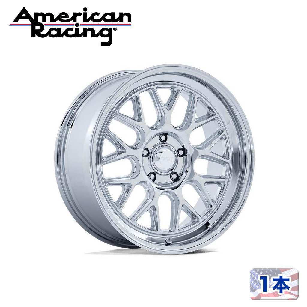 Rakuten - 【American Racing 正規品】20インチアルミホイール 1本VN516 G-FORCE クローム20×8.5J 5H 120.65 ±0 CB72.5