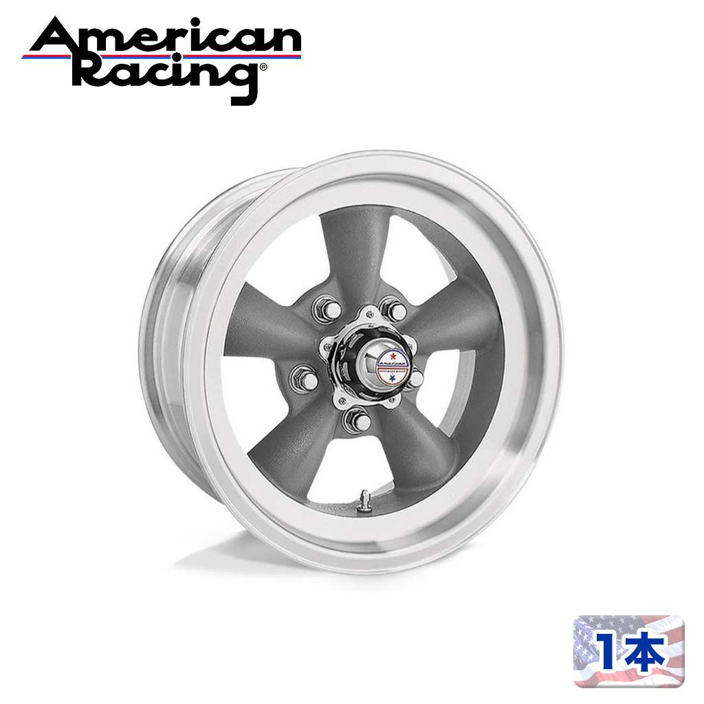 【American Racing （アメリカンレーシング）日本販売代理店】15インチアルミホイール 1本汎用 VN105 TORQ THRUST D15×10J 5H 127 -44 CB83.06