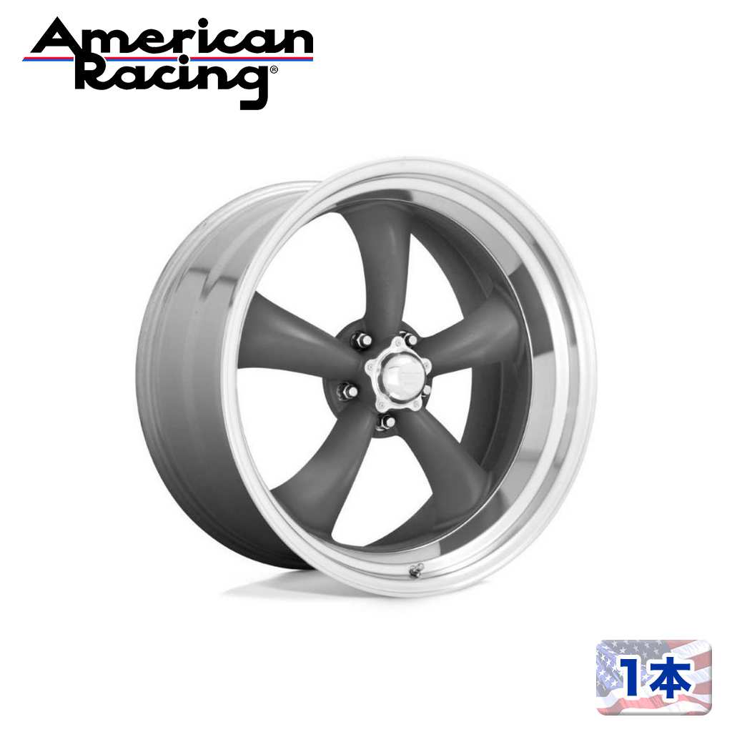 樂天商城 - 【American Racing （アメリカンレーシング）日本販売代理店】17インチアルミホイール 1本汎用 VN215 CLASSIC TORQ THRUST II17×9.5J 5H 114.3 +8 CB83.06