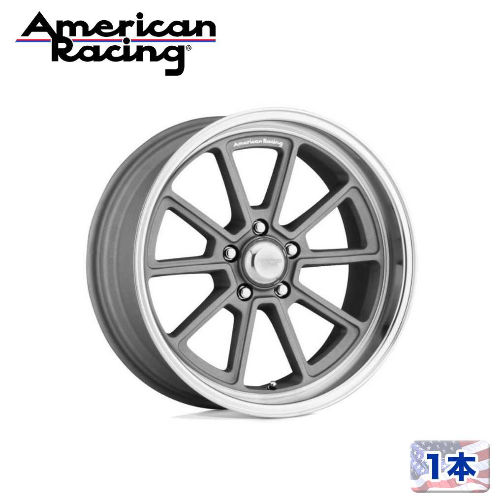 乐天商城 - 【American Racing （アメリカンレーシング）日本販売代理店】18インチアルミホイール 1本汎用 VN510 DRAFT18×10J 5H 120.65 +12 CB72.56
