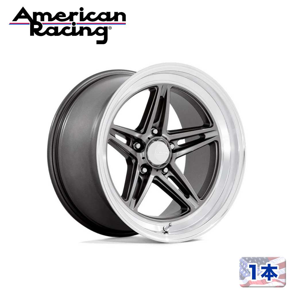 【American Racing （アメリカンレーシング）日本販売代理店】18インチアルミホイール 1本汎用 VN514 GROOVE18×8J 5H 127 ±0 CB78.1