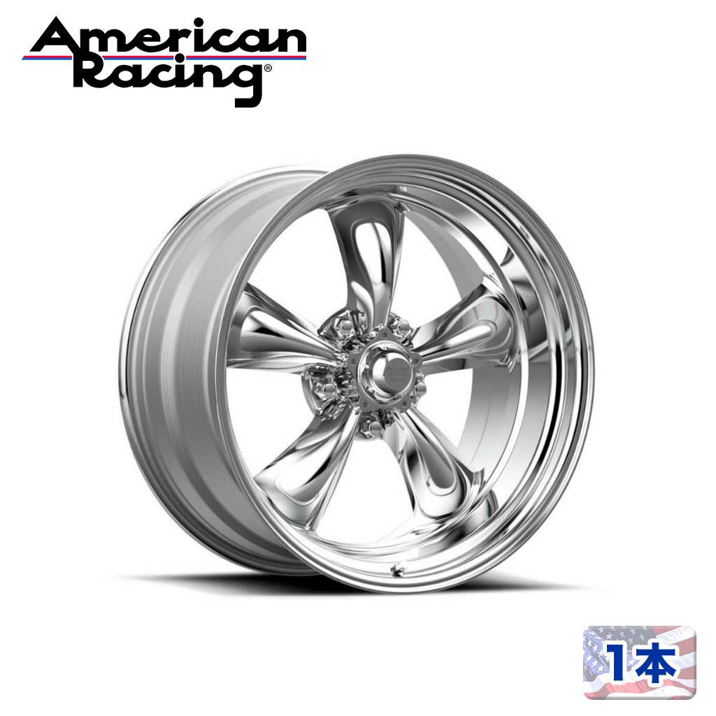 樂天商城 - 【American Racing （アメリカンレーシング）日本販売代理店】18インチアルミホイール 1本汎用 VN515 TORQ THRUST II 1 PC18×9J 5H 127 ±0 CB83.06