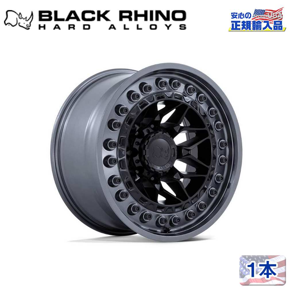 樂天商城 - 【Black Rhino(ブラックライノ)正規代理店】20インチアルミホイール 1本 ALPHA20×10J 8H 180 -18 CB124.2 汎用