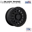 【Black Rhino (ブラックライノ) 正規代理店】15インチアルミホイール 1本PARKER UTV 15×7J 4H137 +51MATTE BLACK 汎用