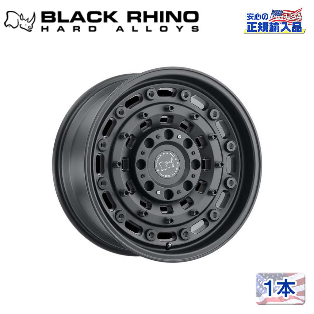 樂天商城 - 【Black Rhino (ブラックライノ) 正規代理店】18インチアルミホイール 1本ARSENAL 18×9.5J 5H139.7/150 +12TEXTURED MATTE BLACK 汎用