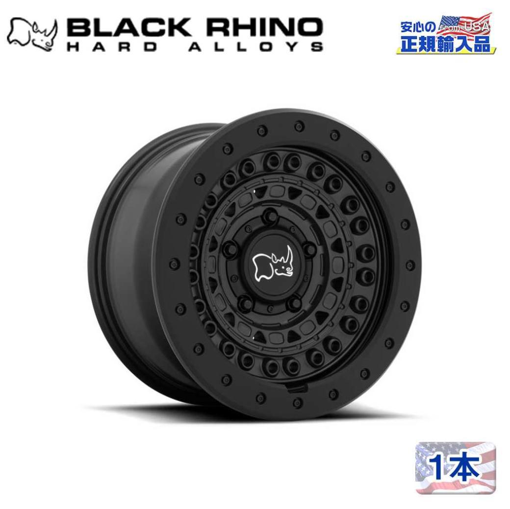Rakuten - 【Black Rhino (ブラックライノ)正規代理店】17インチアルミホイール 1本BARRICADE 17×8.5J 5H127 -34 CB71.6汎用
