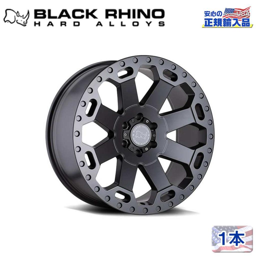 Rakuten - 【Black Rhino (ブラックライノ)正規代理店】17インチアルミホイール 1本WARLORD 17×9J 6H139.7 -12 CB112汎用