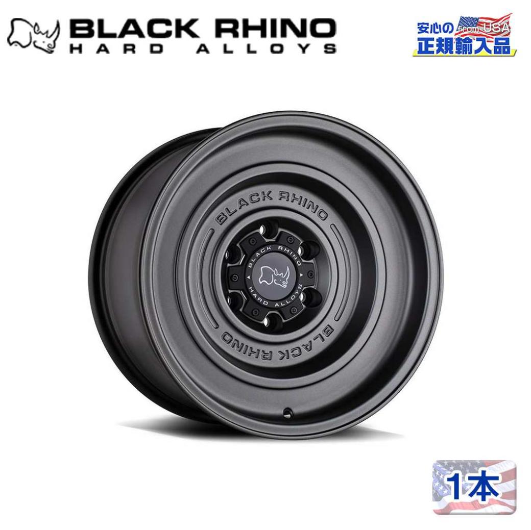 乐天商城 - 【Black Rhino (ブラックライノ)正規代理店】17インチアルミホイール 1本SOLID 17×9.5J 6H139.7 -12 CB112.1汎用