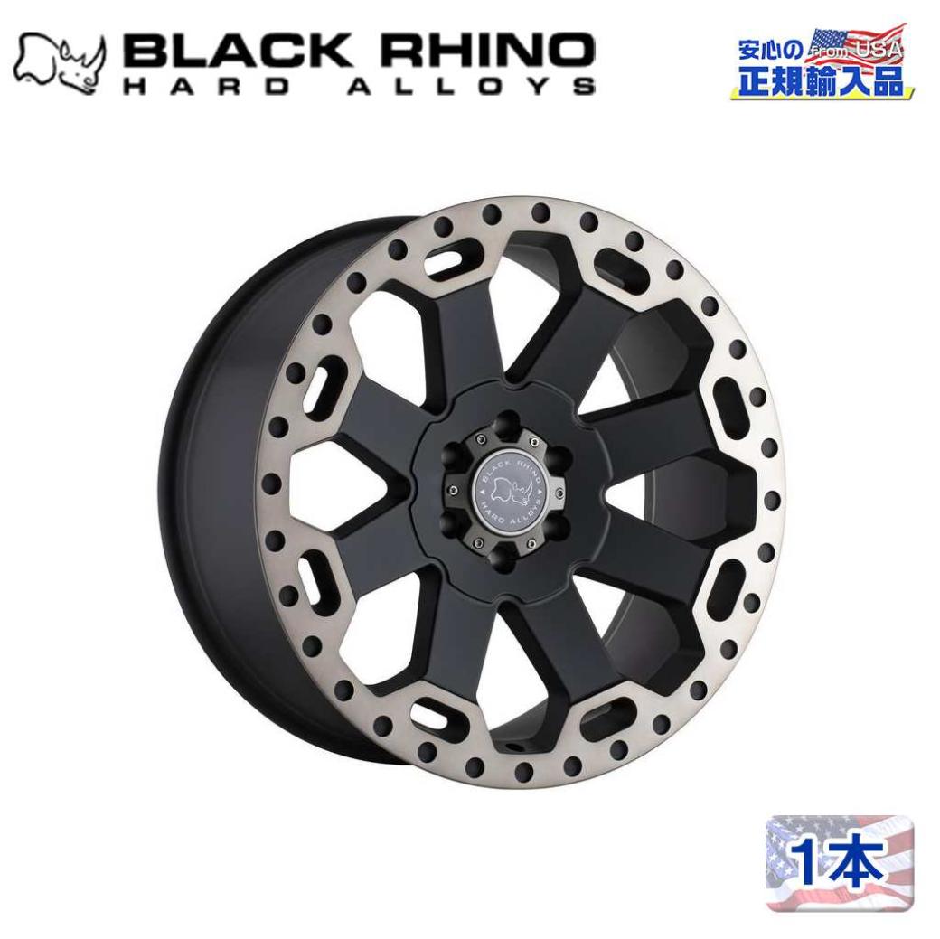樂天商城 - 【Black Rhino (ブラックライノ)正規代理店】18インチアルミホイール 1本WARLORD 18×8J 5H110 +35 CB72.1汎用