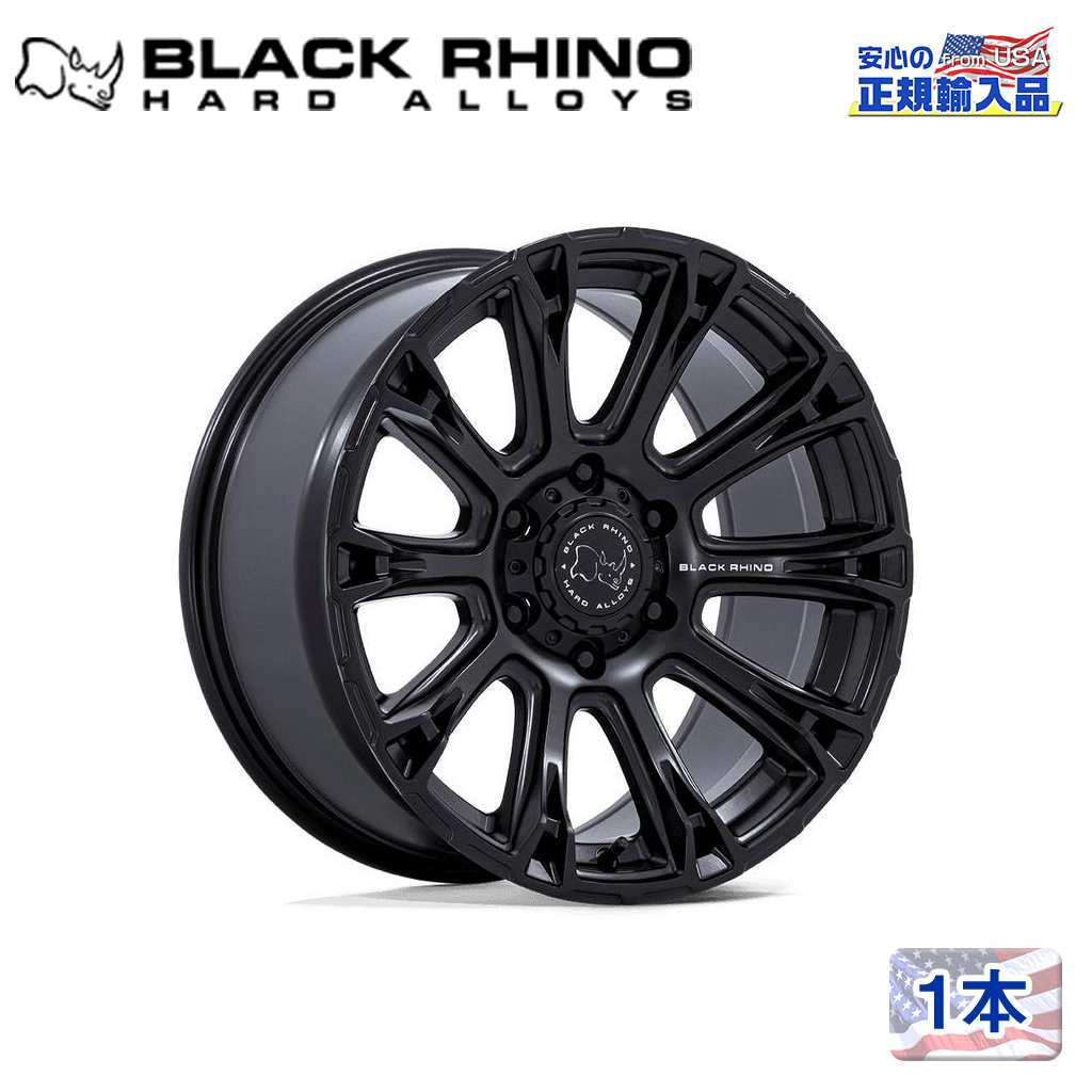 20インチホイール 1本BR020 DIAMONDBACK 20×9 5H 127 -12 CB71.5MATTE BLACK/マットブラック汎用/BR020MX20905012N
